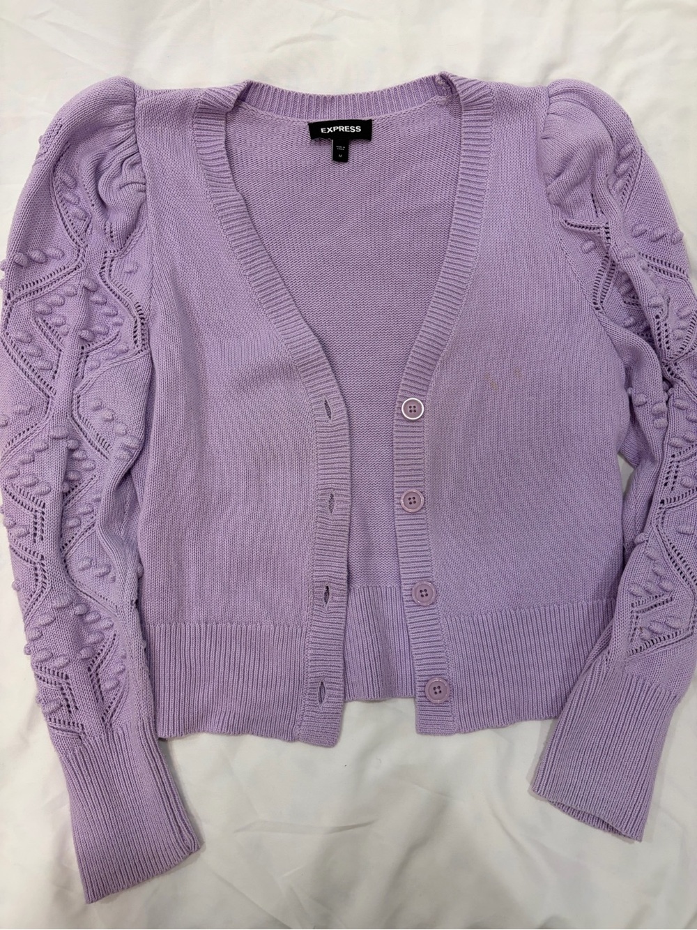 Express Shoulder Padded Sweater💜